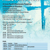 MISJE PARAFIALNE 8 - 14 września 2013 rok