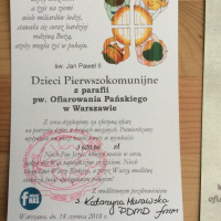 Podziękowanie 