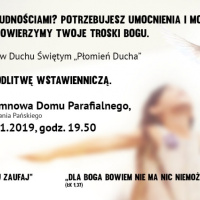Modlitwa wstawiennicza 22 stycznia