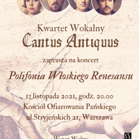 Koncert „Polifonia włoskiego renesansu” 