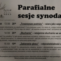 PARAFIALNE SESJE SYNODALNE