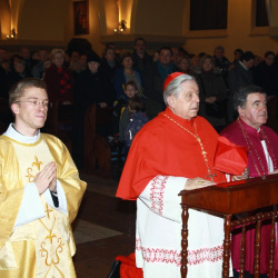 Uroczystość Świętej Bożej Rodzicielki, ks. Józef Kard. Glemp - 1.01.2012r. 