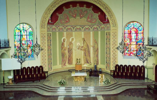 Wnętrze kościoła 
