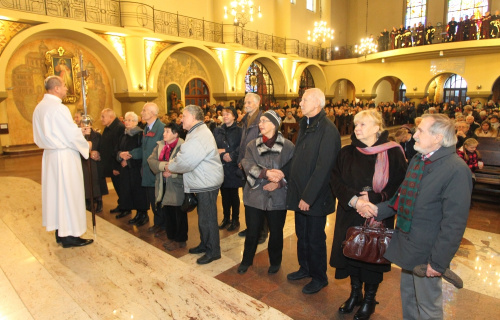 Wprowadzenie relikwii św. Andrzeja Boboli i jubileusze małżeńskie, 26 listopada 2017 r.